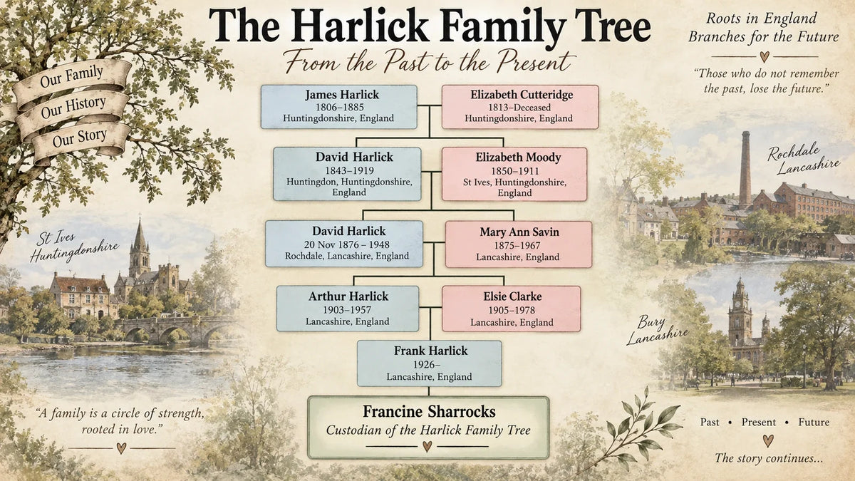 The Custodian of the Harlick Family Tree