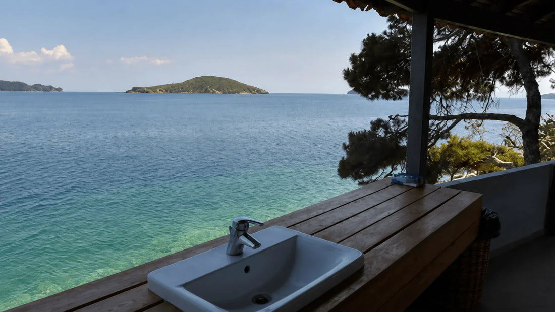 The Sink in Skiathos